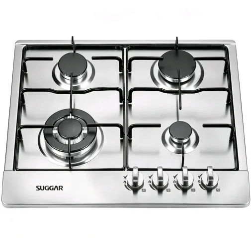 Fogão cooktop 4 bocas aço inox, novo entregamos Df e entorno
