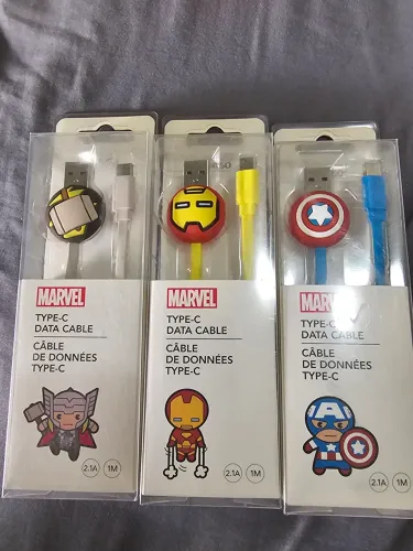 Cabo tipo-C MARVEL