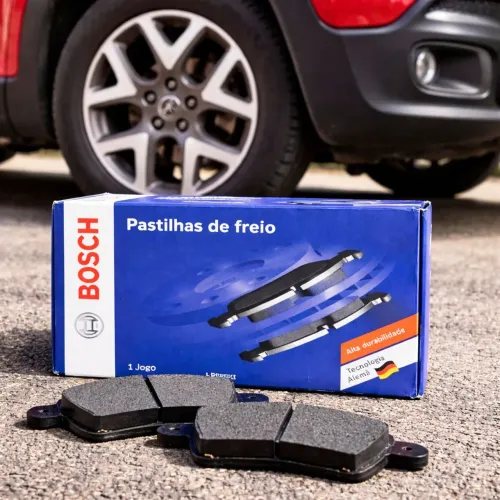 Pastilhas de Freio Bosch BB1512 - Novas (Jeep/Fiat)