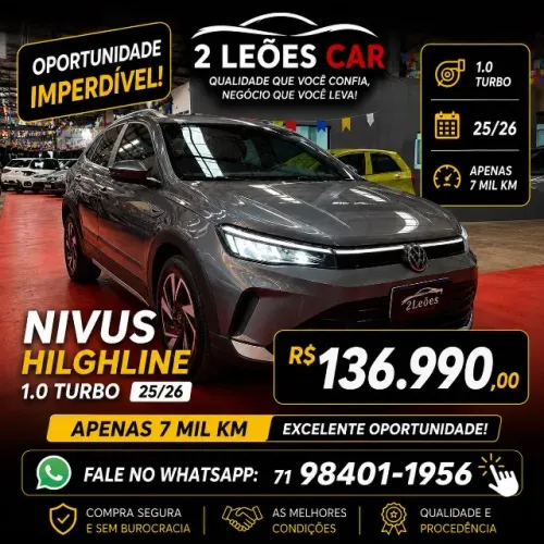 Volkswagen Nivus Highline 1.0 200 TSI Flex AUT 2026