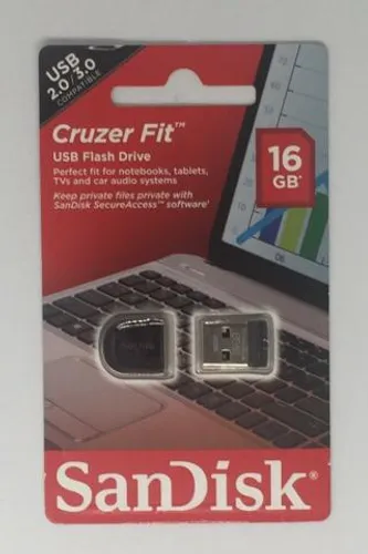 Pendrive Nano Sandisk 16GB Sandisk Classe 4 Original Novo na Embalagem Lacrada