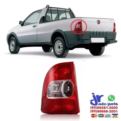 Lanterna Traseira Strada G2 2003 a 2007 Serve 2001 2002 valor unitario)