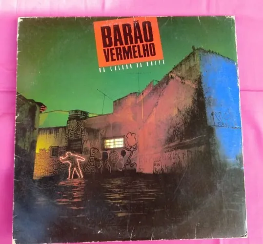 Lp Barão Vermelho Na calada da noite Disco de vinil 1990