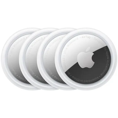 Etiqueta Bluetooth Apple AirTag MX542AM/A Branco (4 peças)