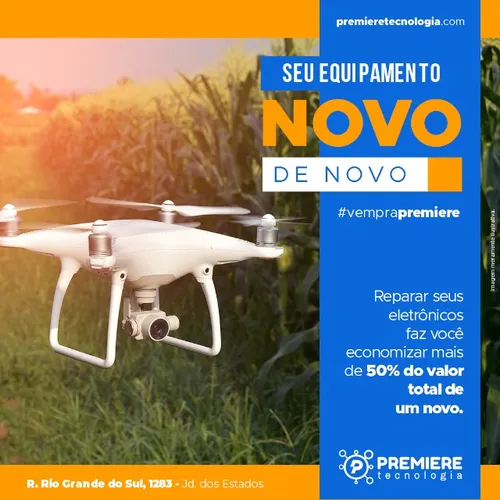 Conserto e manutenção de Drones