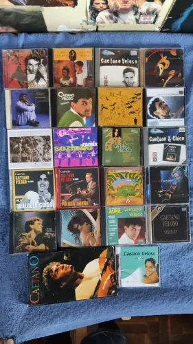 Lote de cds Caetano Veloso MPB 