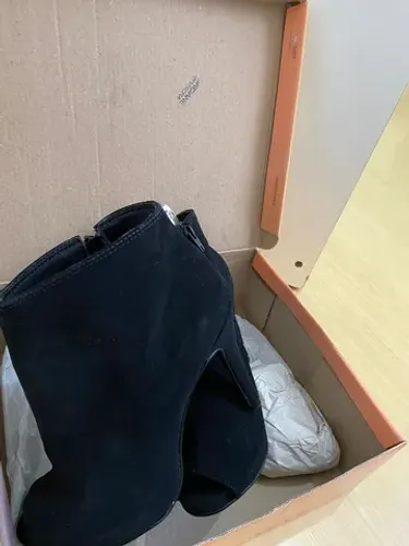 Bota Salto Alto Preta Bebecê Nunca Usada