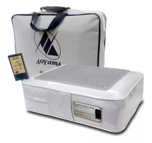 Almofada térmica massageadora com controle Aoyama