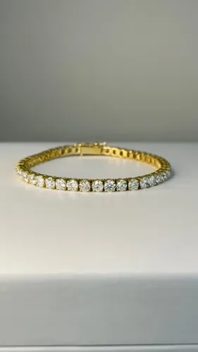 Pulseira Riviera em Ouro Amarelo 13,8 Ct