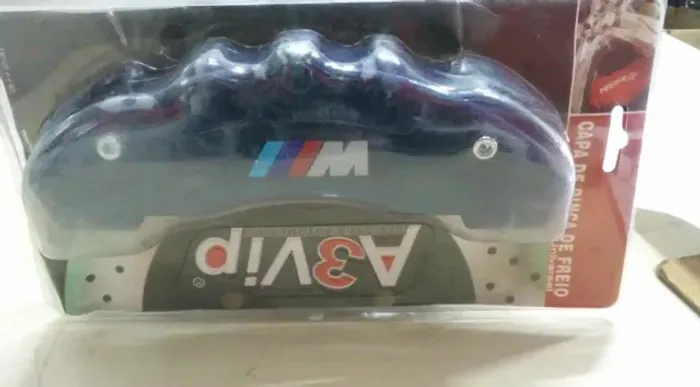 Capa pinca freio tras bmw azul serie m