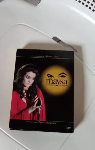 Box Minissérie Maysa - Quando fala o coração (3 Dvd's)- Usado