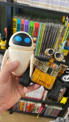 Bonecos Wall-E e EVA - Disney Pixar - Grow