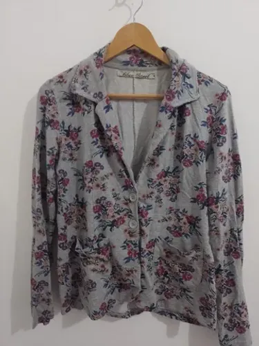 Casaco/blazer feminino estampado