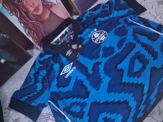 Camisa Feminina Grêmio Oficial, Tamanho G!