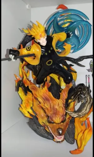 Naruto Uzumaki - Kurama Mode - Figura de Ação