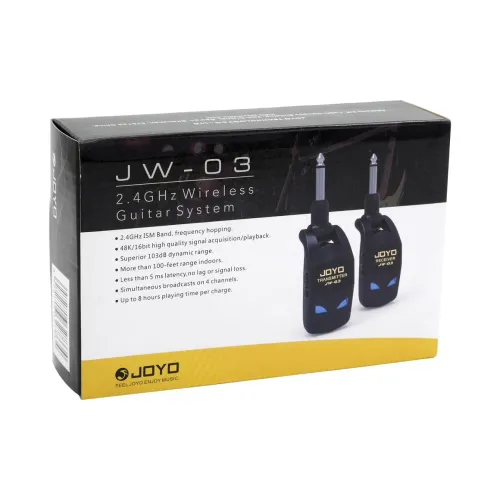 transmissor joyo 03 sem fio profissional para violão guitarra baixo