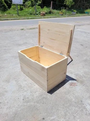 Baú de Madeira para Organização