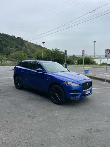 Jaguar F PACE diferenciada teto diesel quitada sem débitos financia aceita troca