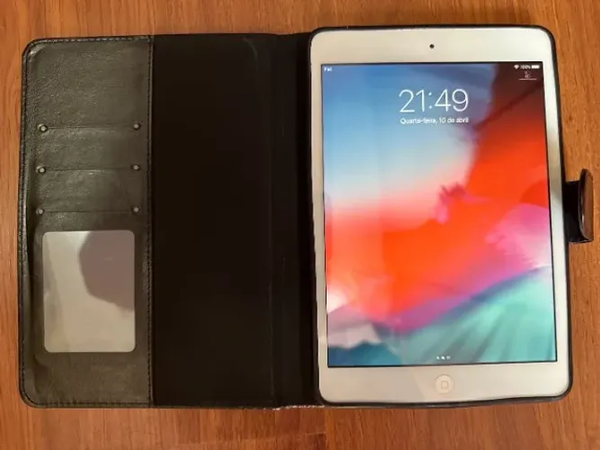 ipad mini 2 16gb 3gb apple ME279LL/A A1489 wi-fi 7.9"com capa flip nova gratis 