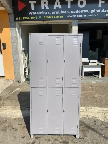 Roupeiro de aço 6 portas