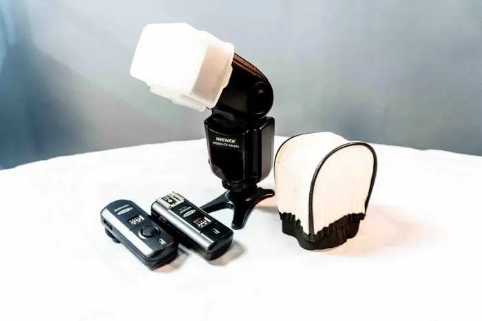 Flash e Rádio para Fotográficas Cânon