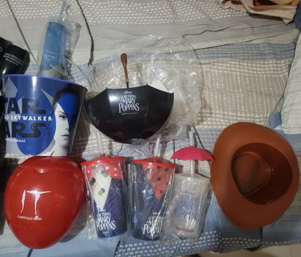 Baldes de Cinema Coleção - Disney, Marvel, Dc - Cinemark-Cinepólis