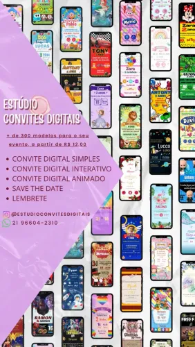 Convites digitais