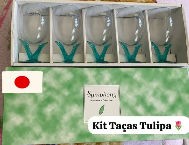Kit taças Tulipa