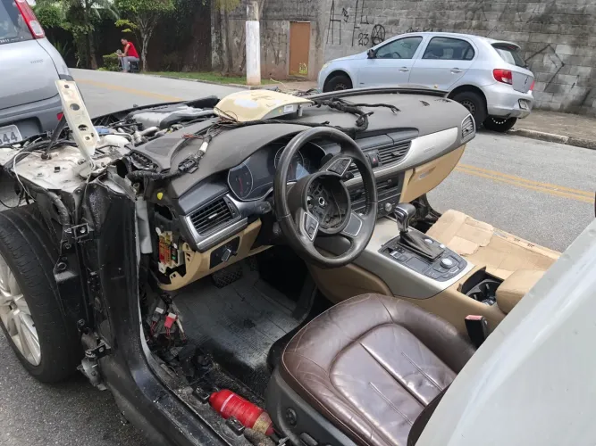  Motor Áudio A6 3.0 TFSI  e câmbio 