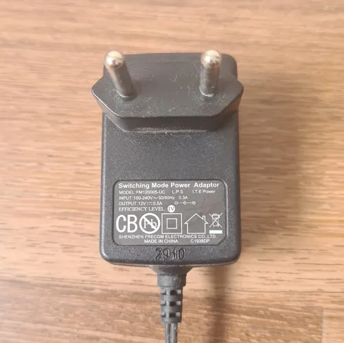 Fonte Carregador 12V 0.5A