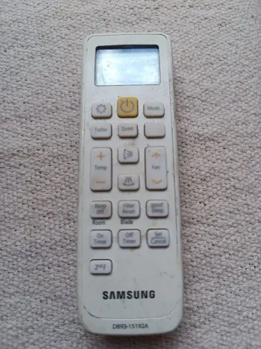 Controle remoto para ar condicionado Samsung DB93-15192A