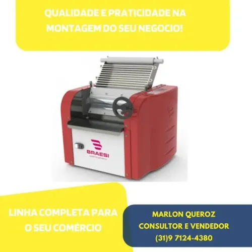 Amassadeira 5 KG Braesi Basculante Nova