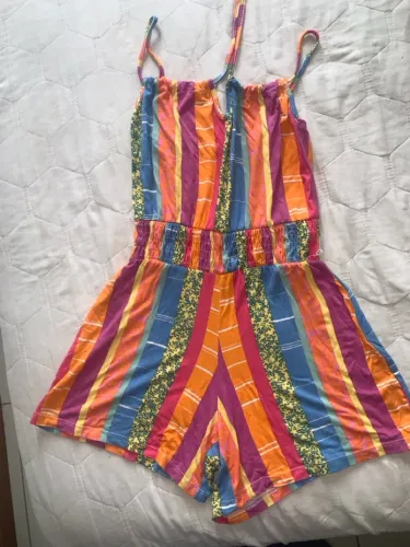 Macaquinho listrado colorido