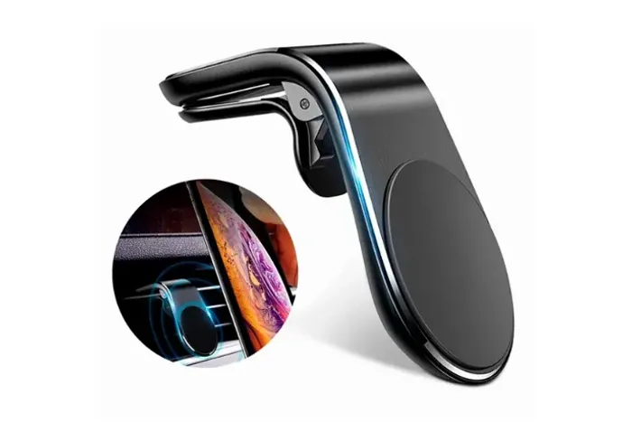 Apoio Descanso Suporte de Celular GPS Uber Automotivo Universal 360° Magnético