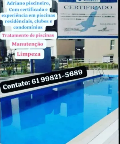 piscineiro /limpeza de piscina