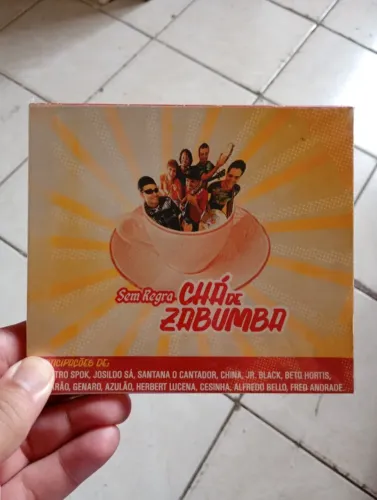 Cd Forró Grupo Chá de Zabumba