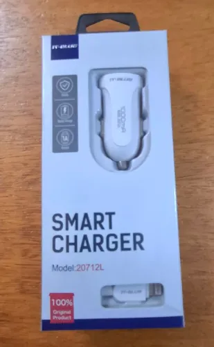 Carregador veicular Smart Charger It Blue