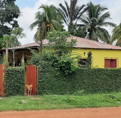 Casa na estrada de Balbina