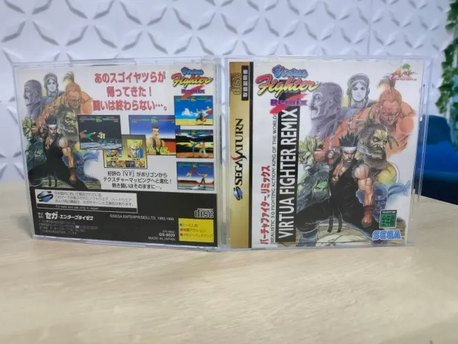 Jogo Virtua Fighter Remix Original japonês Sega Saturno