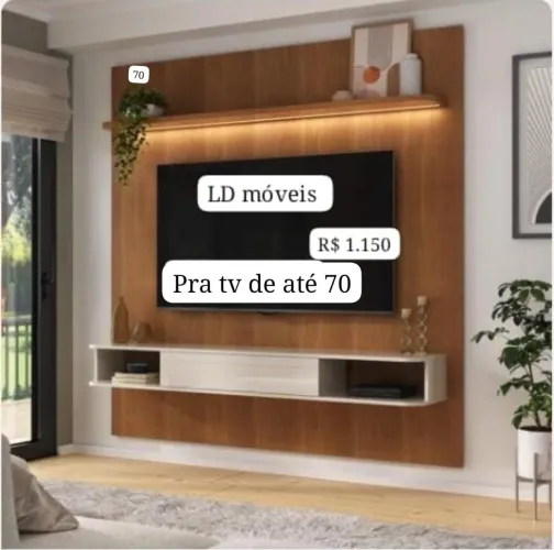 Painel Tv até 70 Polegadas 