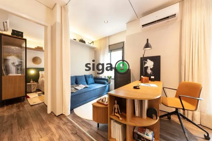 APARTAMENTO DECORADO E MOBILIADO A VENDA NO ALTO DA BOA VISTA, 2 QUARTOS E 1 VAGA!