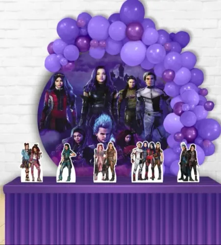 Decoração de Festa Infantil Descendants
