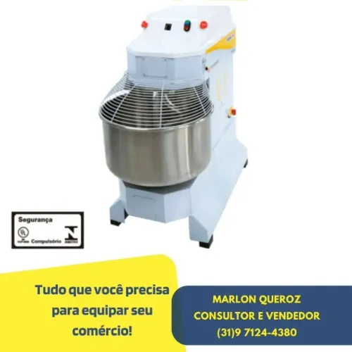 Amassadeira Espiral 25KG Venâncio Monofásica