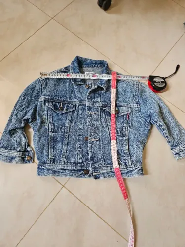 Jaqueta jeans grossa para criança 6 anos