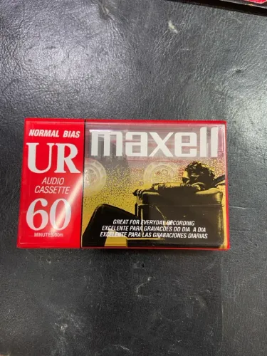 Fita K7 Maxell UR 60 minutos