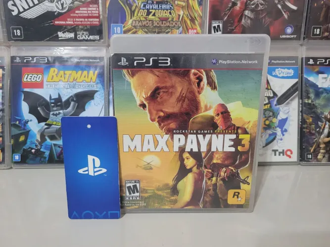 Max Payne 3 PS3 - CD Original Mídia Física