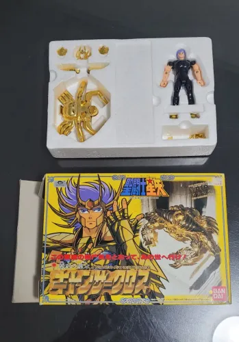 Boneco Cavaleiros do Zodiaco Câncer Bandai ( Japonês original completo)