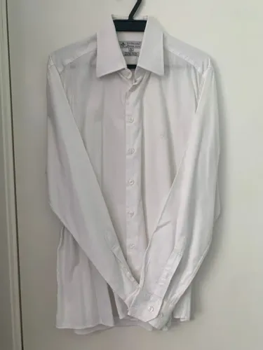 Camisa social Dudalina - Cetim + Algodão