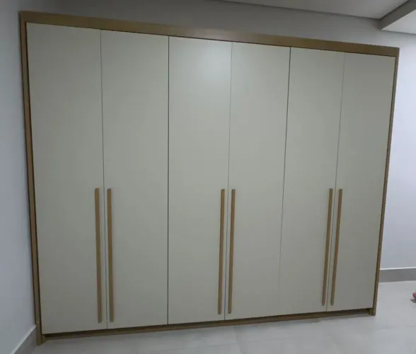 Guarda roupa casal MDF grande majestic
