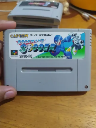 Megaman soccer original SNES